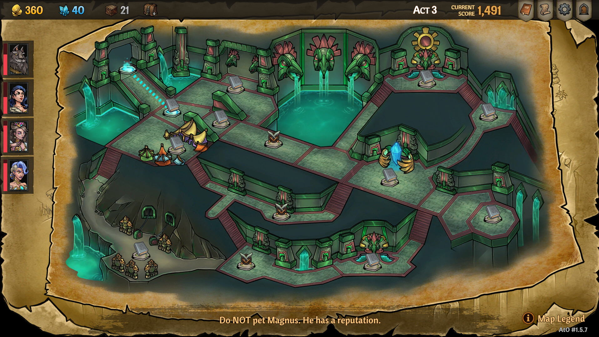 Across the Obelisk: The Sunken Temple Featured Screenshot #1