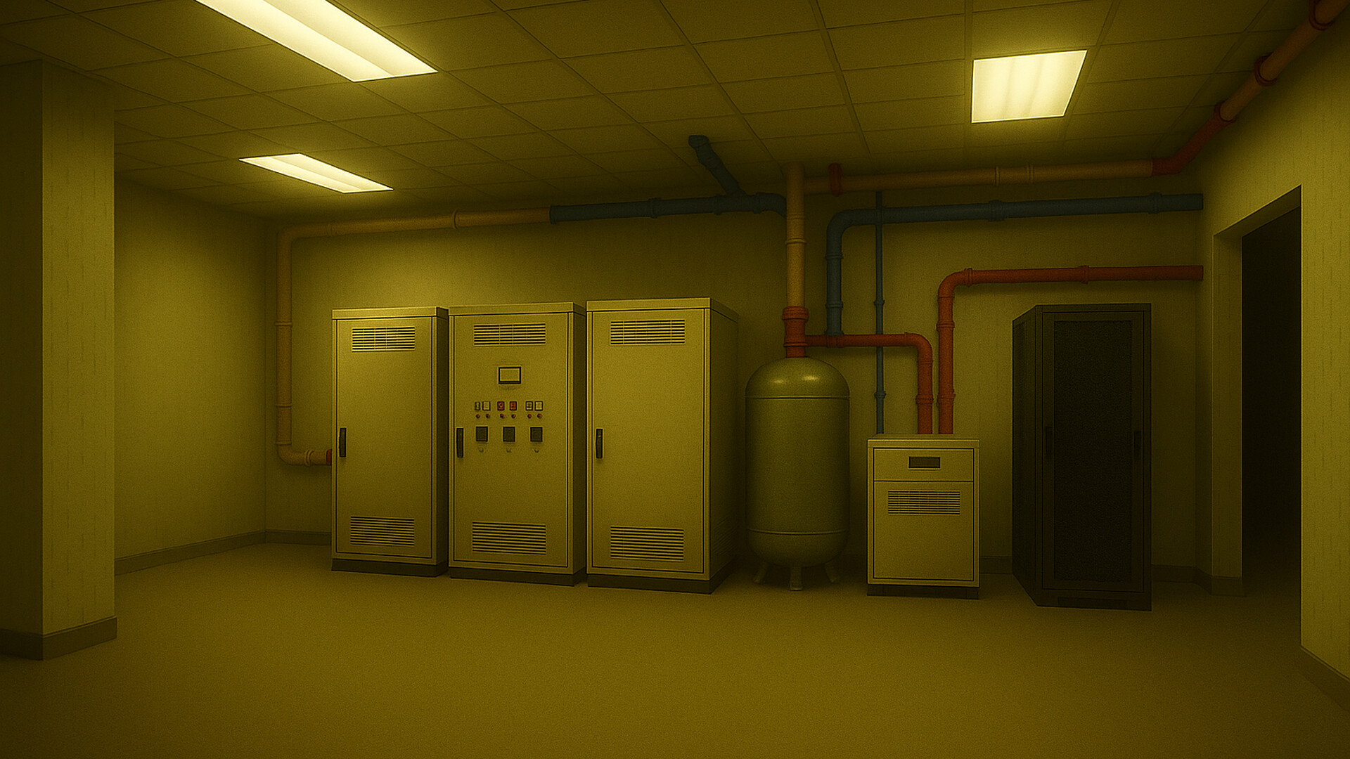 Backrooms The Silent Mirror screenshot #1