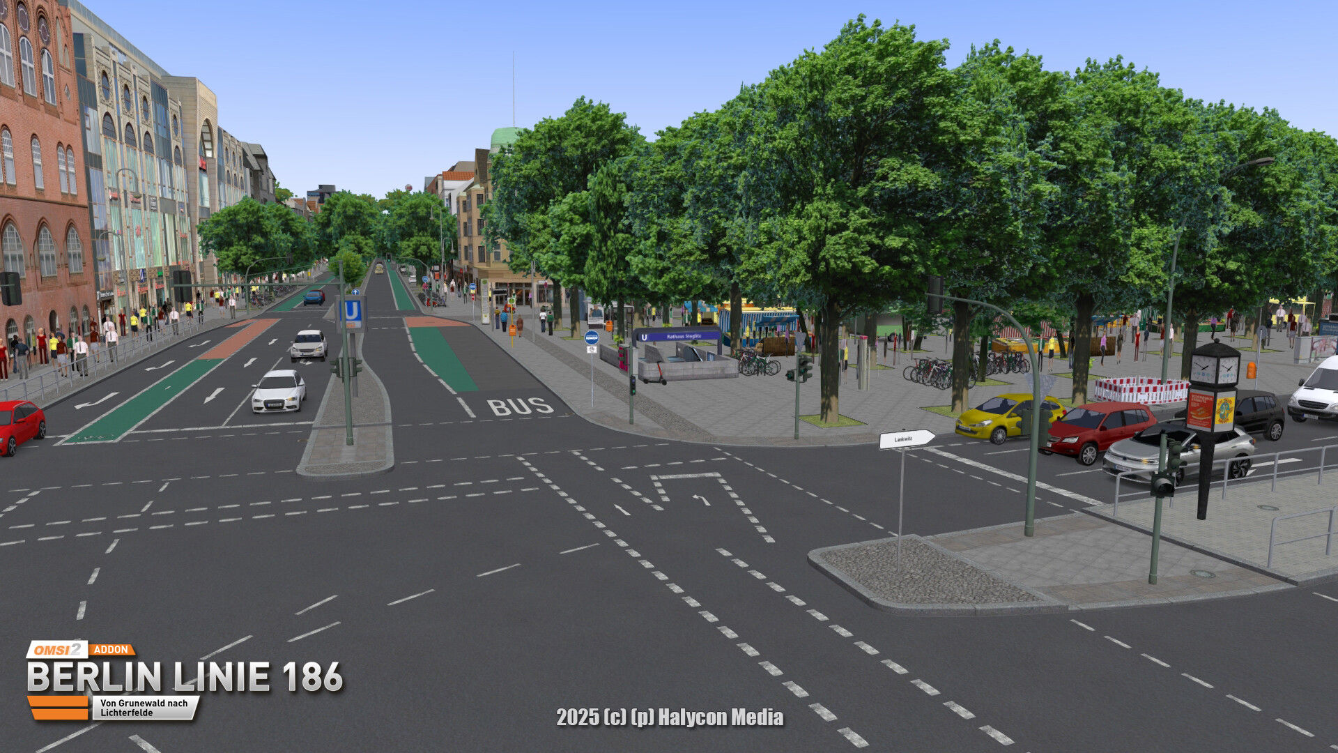 OMSI 2 Add-On Berlin Linie 186 Featured Screenshot #1