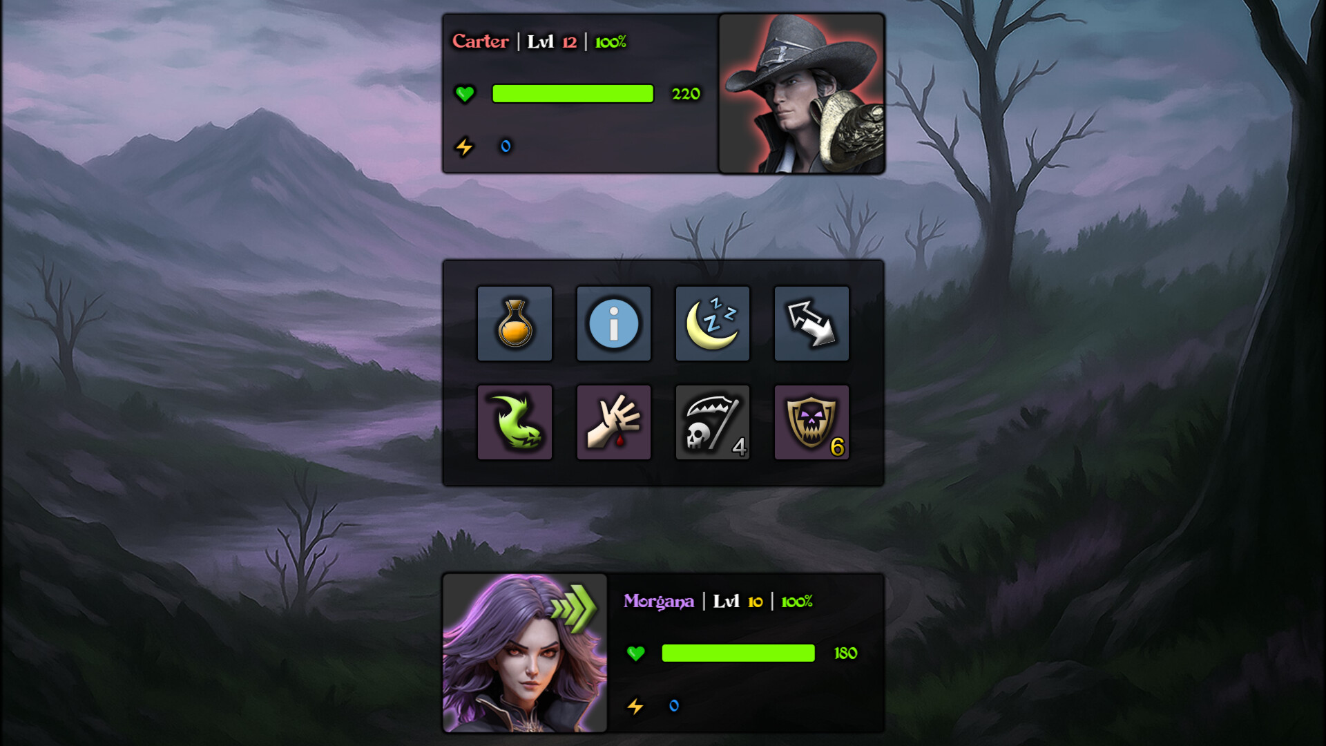 Azmar Quest - Text Based RPG screenshot #3