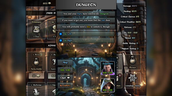Screenshot z Azmar Quest (Old School RPG)