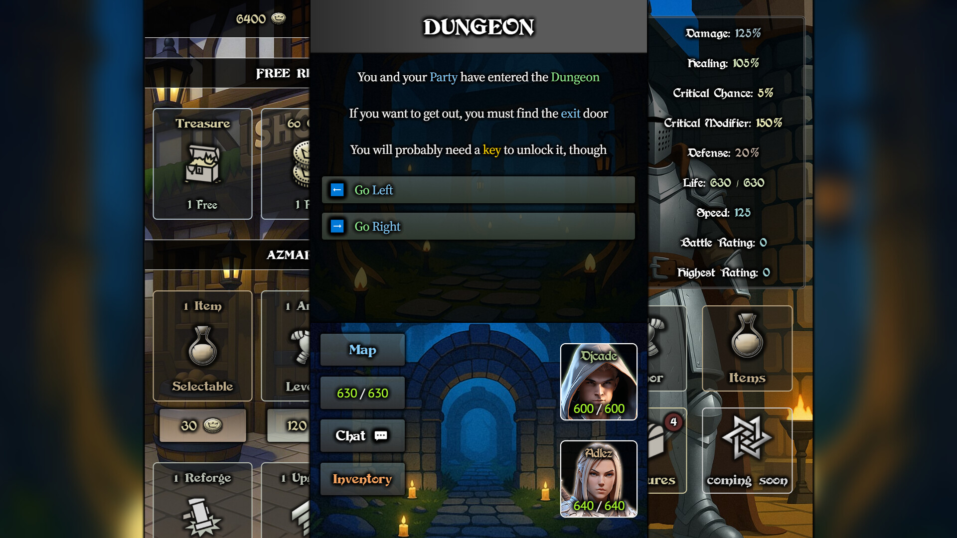 Azmar Quest - Text Based RPG screenshot #8