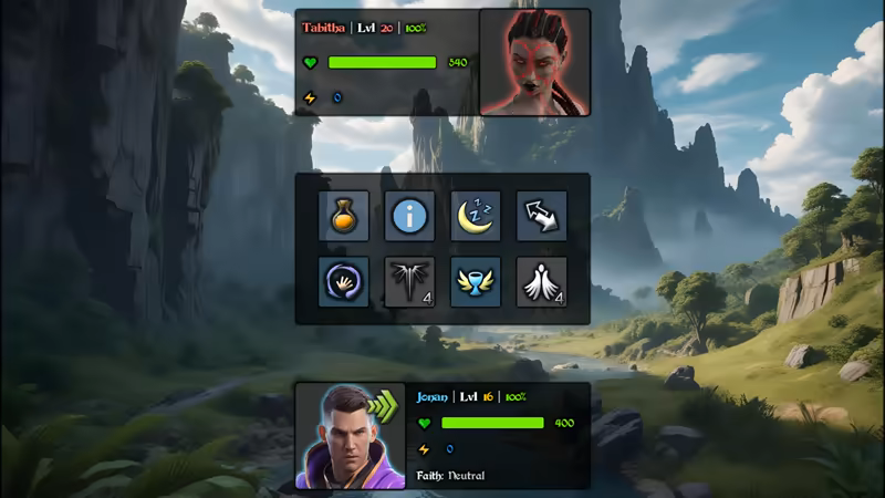 Cleric level 16 against the Boss Tabitha, level 20.