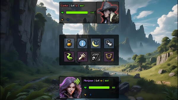 Azmar Quest - Text Based RPG game for windows Pc 1