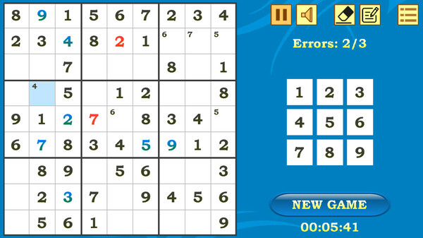 Sudoku screenshot 4