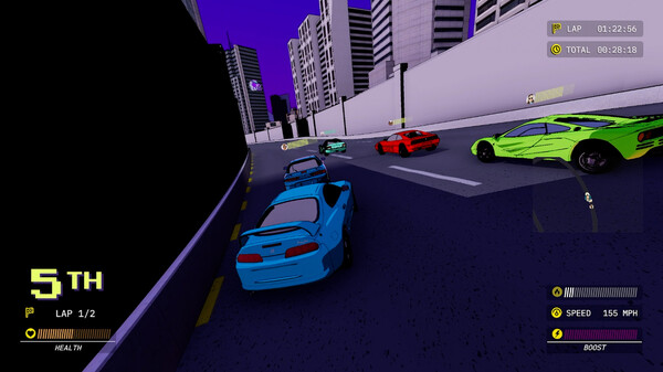 Screenshot z Race Jam