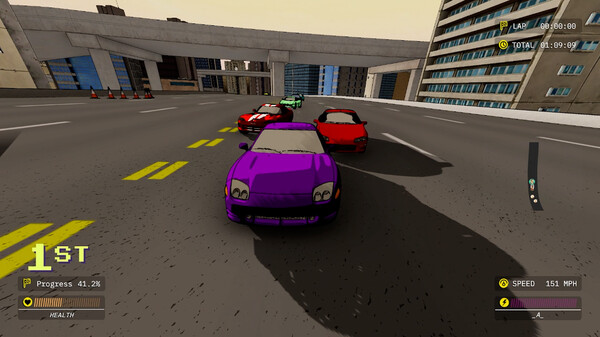 Screenshot z Race Jam