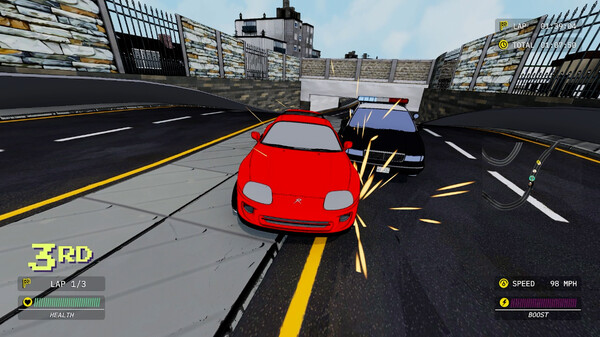Screenshot z Race Jam