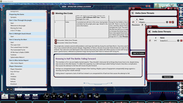 Fantasy Grounds - G.I. JOE Roleplaying Game Mission Spring Cleaning