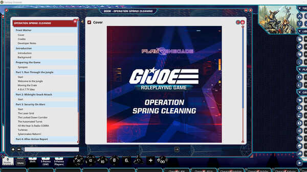 Fantasy Grounds - G.I. JOE Roleplaying Game Mission Spring Cleaning