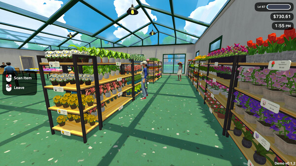 Screenshot z Plant Nursery Simulator