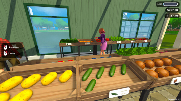 Screenshot z Plant Nursery Simulator