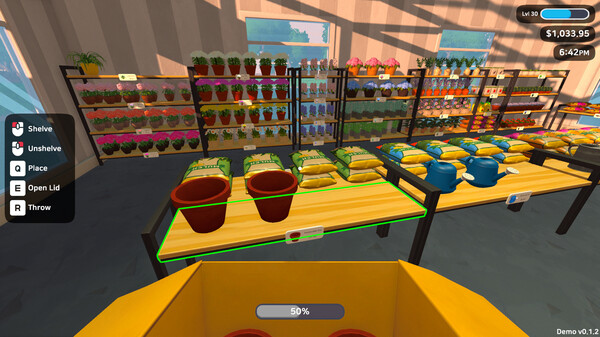 Screenshot z Plant Nursery Simulator