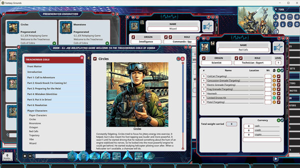 Fantasy Grounds - G.I. JOE Roleplaying Game Welcome to the Treacherous Coils of Cobra