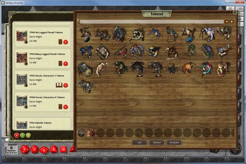Fantasy Grounds - Top-down Tokens - Heroic 1