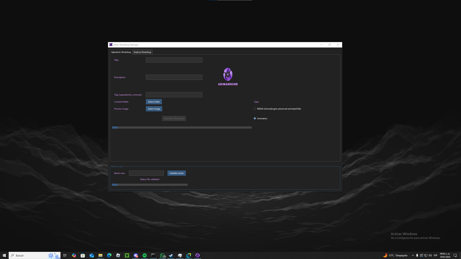 Anima Engine screenshot 2