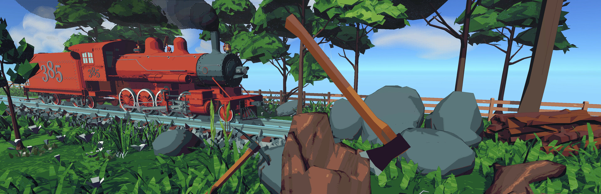 Train Goes Right