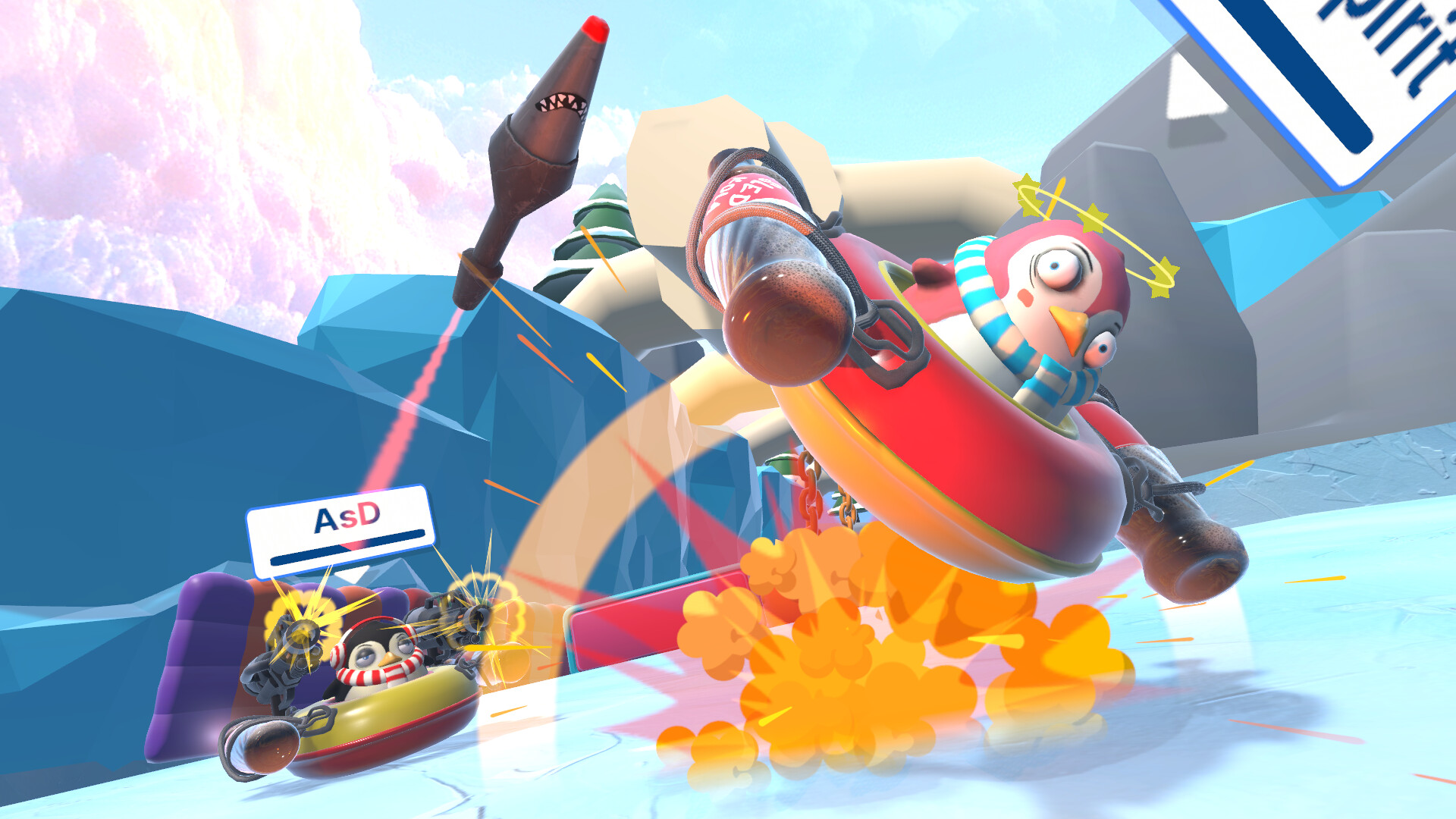 #1. Sled Together (Steam) 由: Renderise