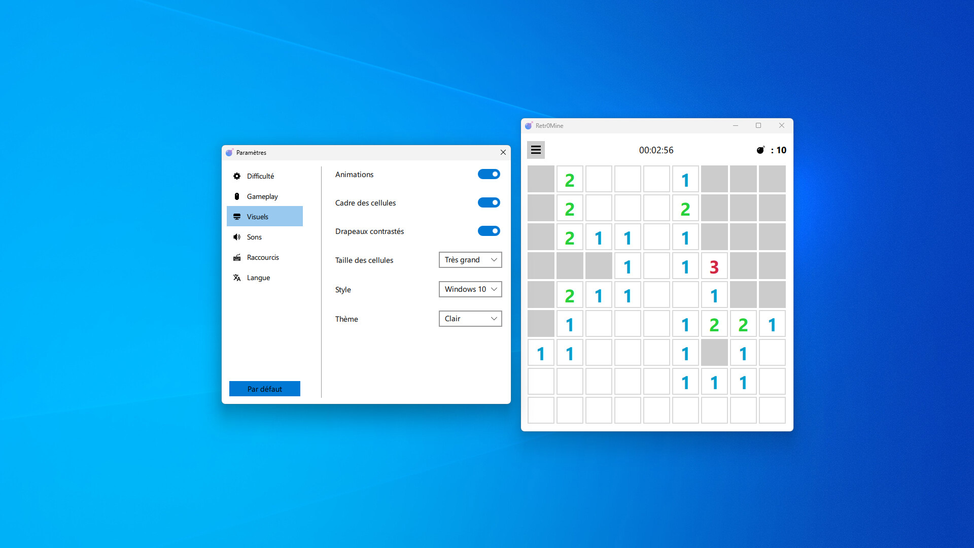 Retr0Mine screenshot 4