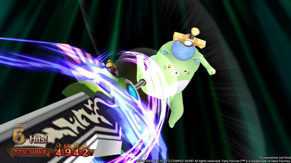 Screenshot z Fairy Fencer F