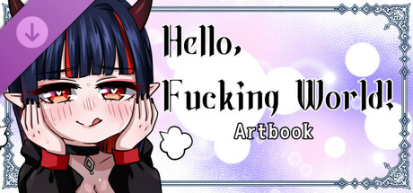 Steam cover for Hello, Fucking World!-Artbook.