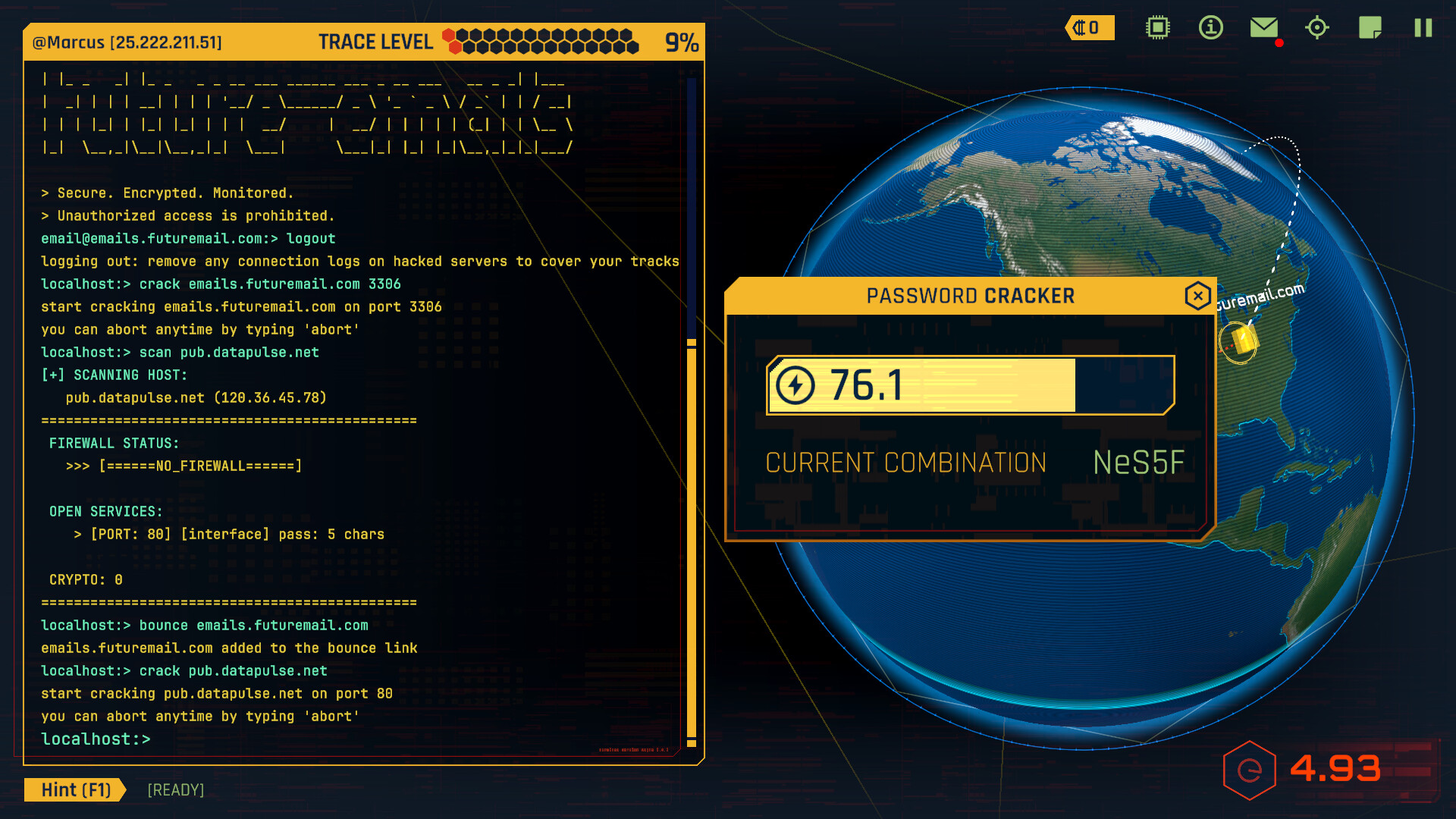 Void Future: Hacking Protocol screenshot 2