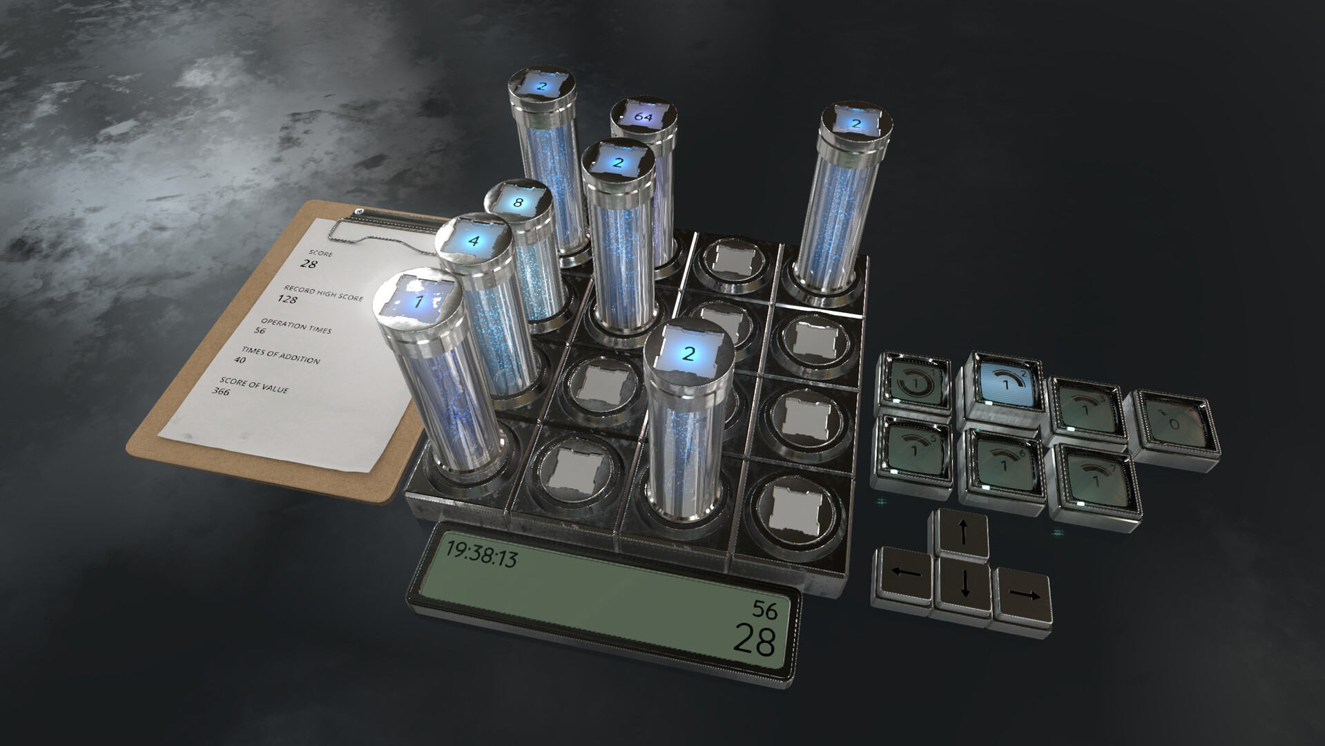 Stainless Steel 2048 screenshot #5