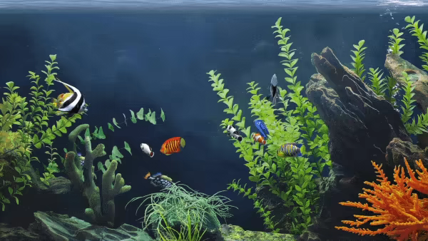 Zen Aquarium video 1
