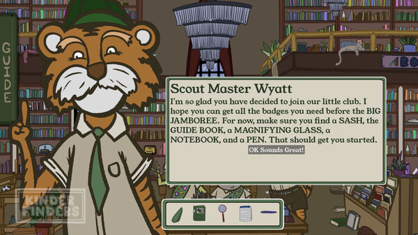 Kinder Finders game for Linux 1