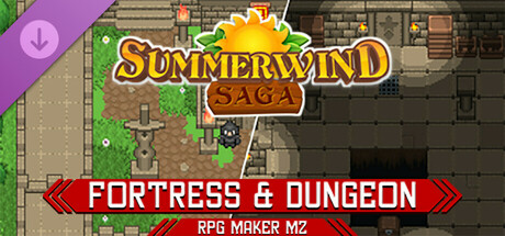 RPG Maker MZ - Summerwind Saga - Fortress & Dungeon cover art