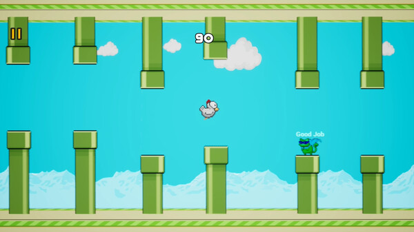 Screenshot z FlyingChicken