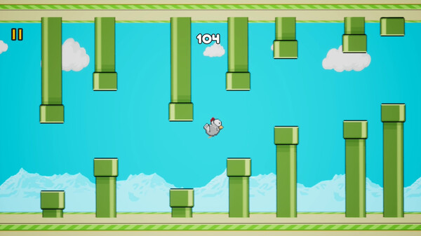 Screenshot z FlyingChicken