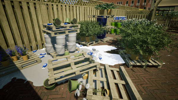 Screenshot of Sunny Blooms Garden Center