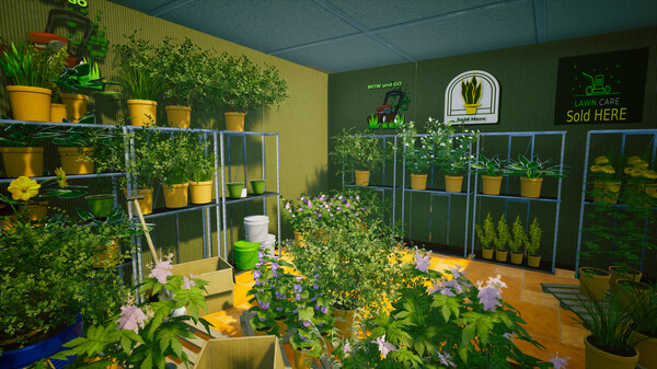 Screenshot of Sunny Blooms Garden Center