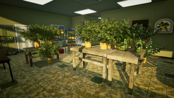 Screenshot of Sunny Blooms Garden Center
