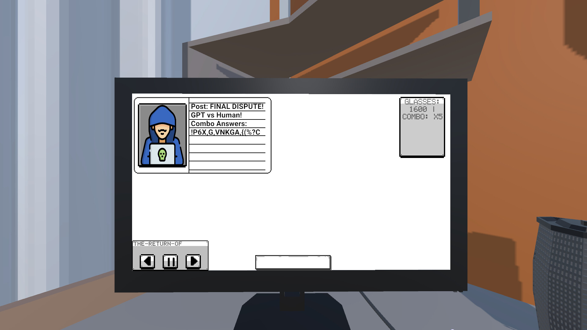 Keyboard Warrior Simulator screenshot screenshot 2