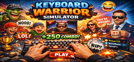 Keyboard Warrior Simulator steam charts