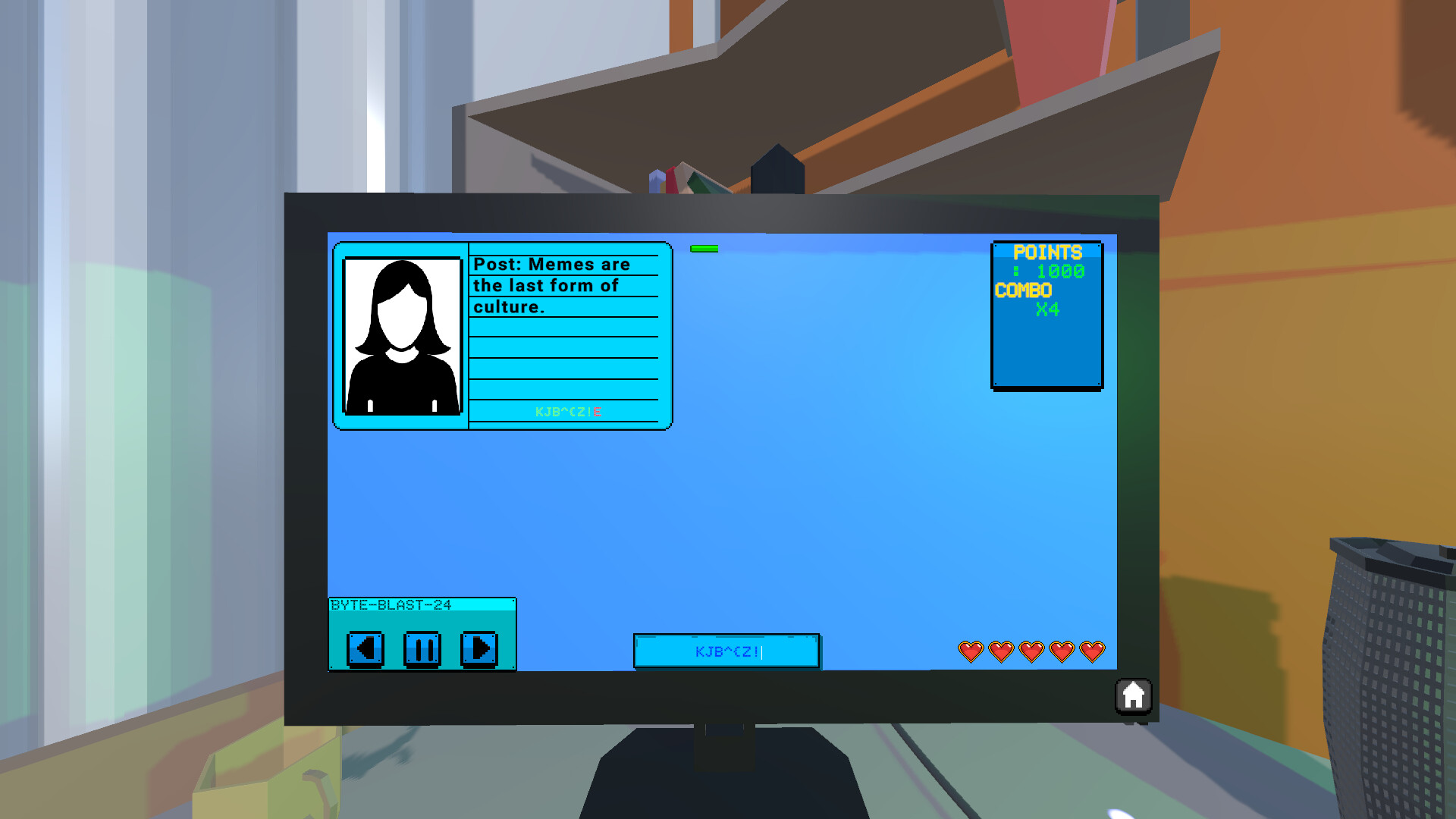 Keyboard Warrior Simulator screenshot 1