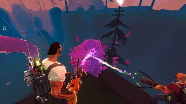Screenshot of Crossing gameplay showing in-action mechanics