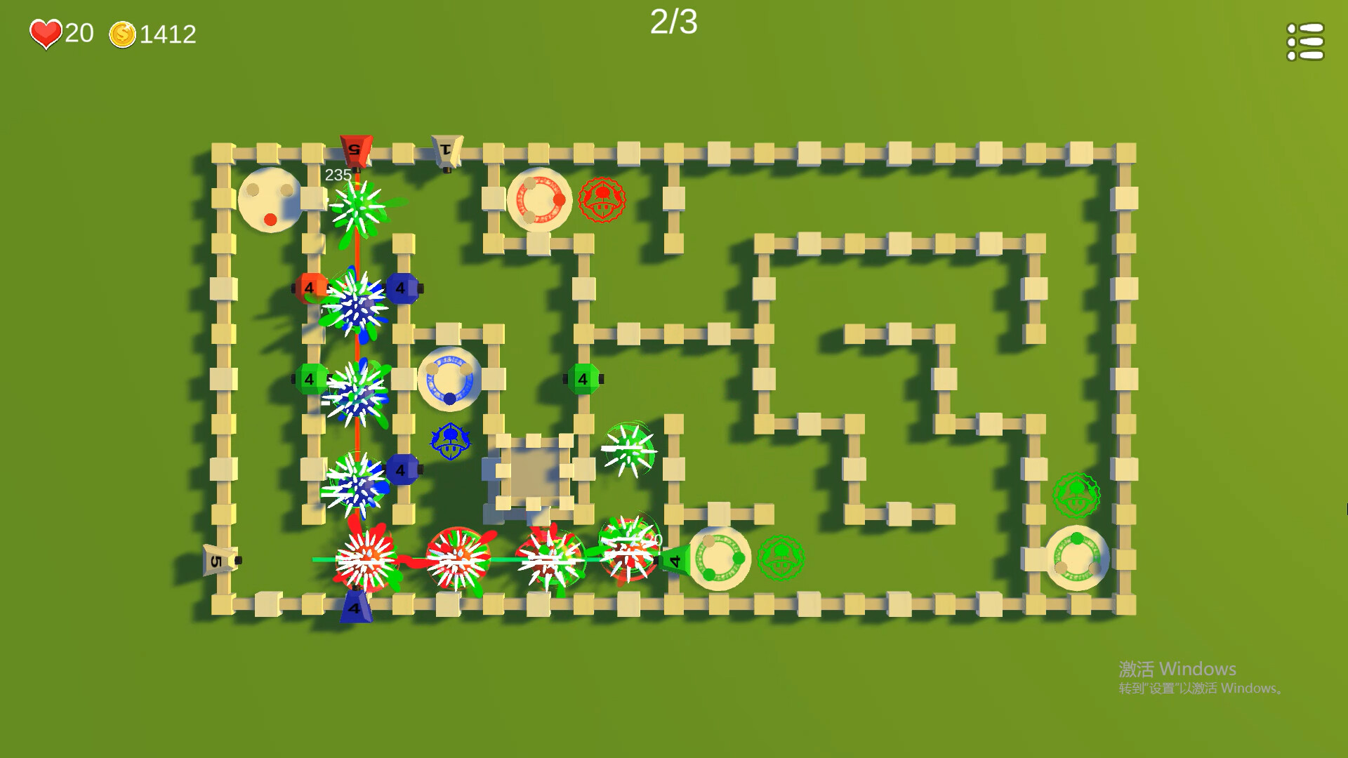 screenshot of 魔菇塔防 Mushroom Tower Defense 3