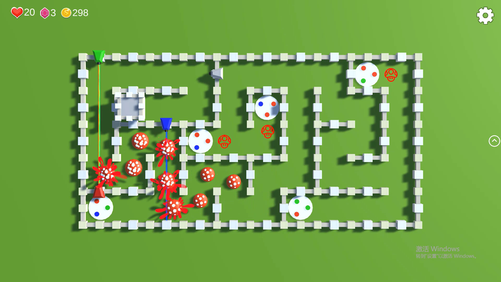 screenshot of 魔菇塔防 Mushroom Tower Defense 4