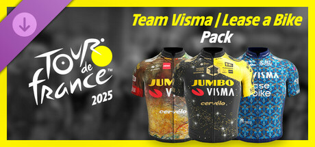 Tour de France 2025 - Team Visma Lease a Bike Pack cover art