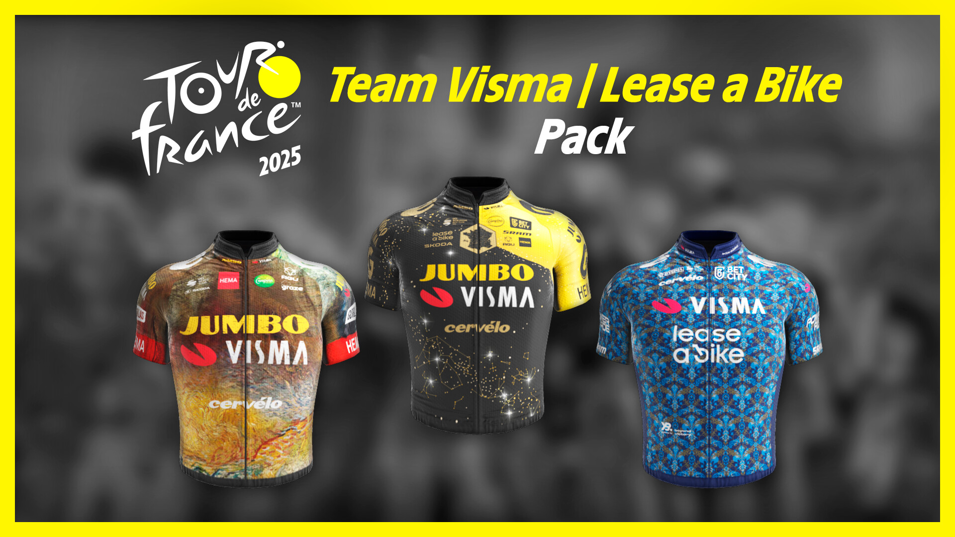 Tour de France 2025 - Team Visma Lease a Bike Pack Featured Screenshot #1