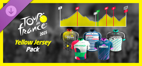 Tour de France 2025 - Yellow Jersey Pack cover art