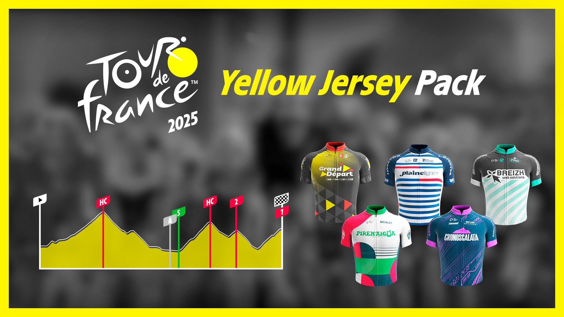 Tour de France 2025 - Yellow Jersey Pack Featured Screenshot #1