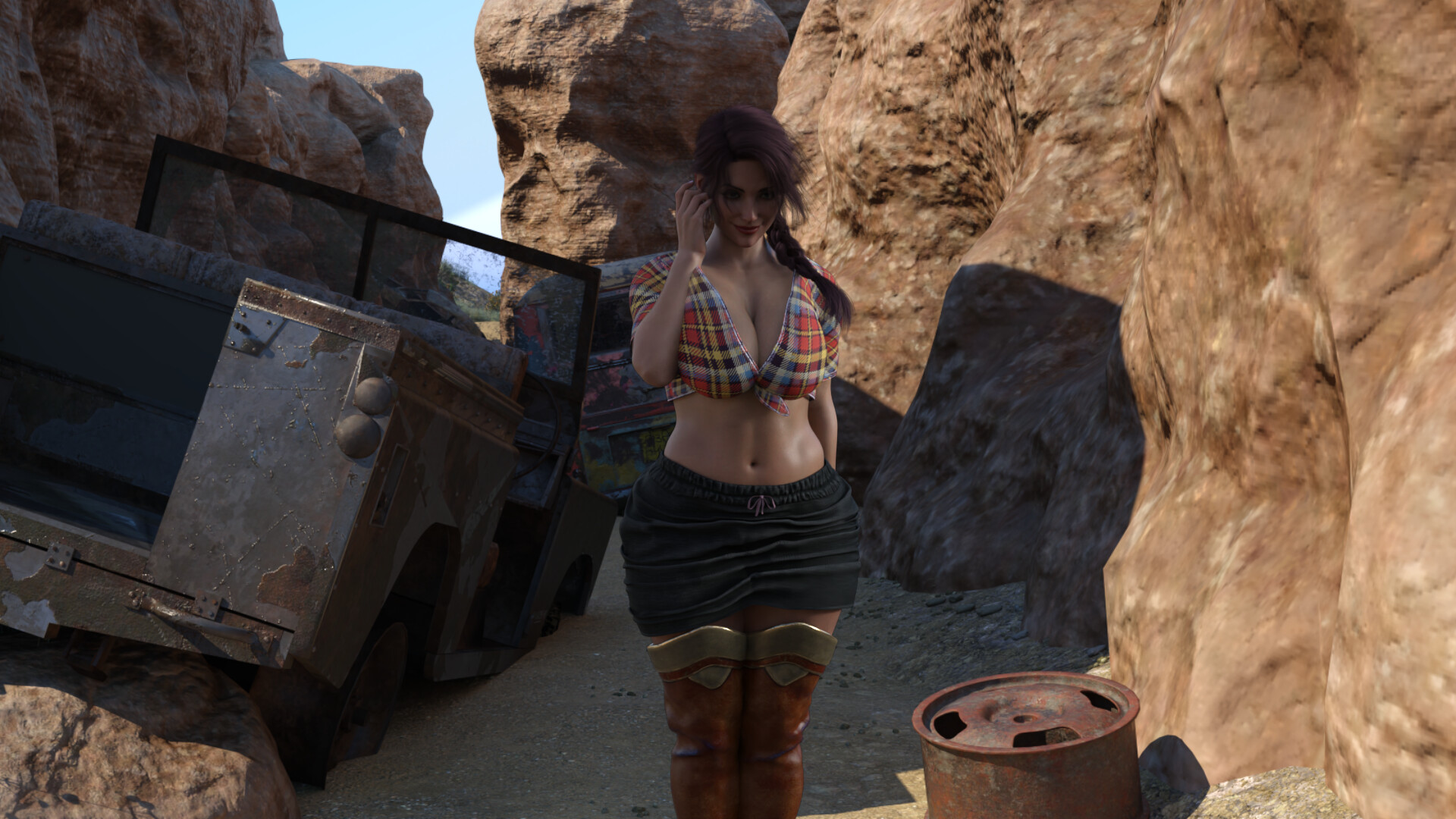 Crossing the Southern Border: Futa Freedom screenshot #8
