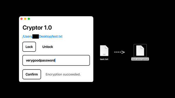 Cryptor screenshot 3