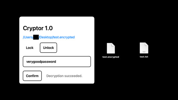 Cryptor screenshot 4