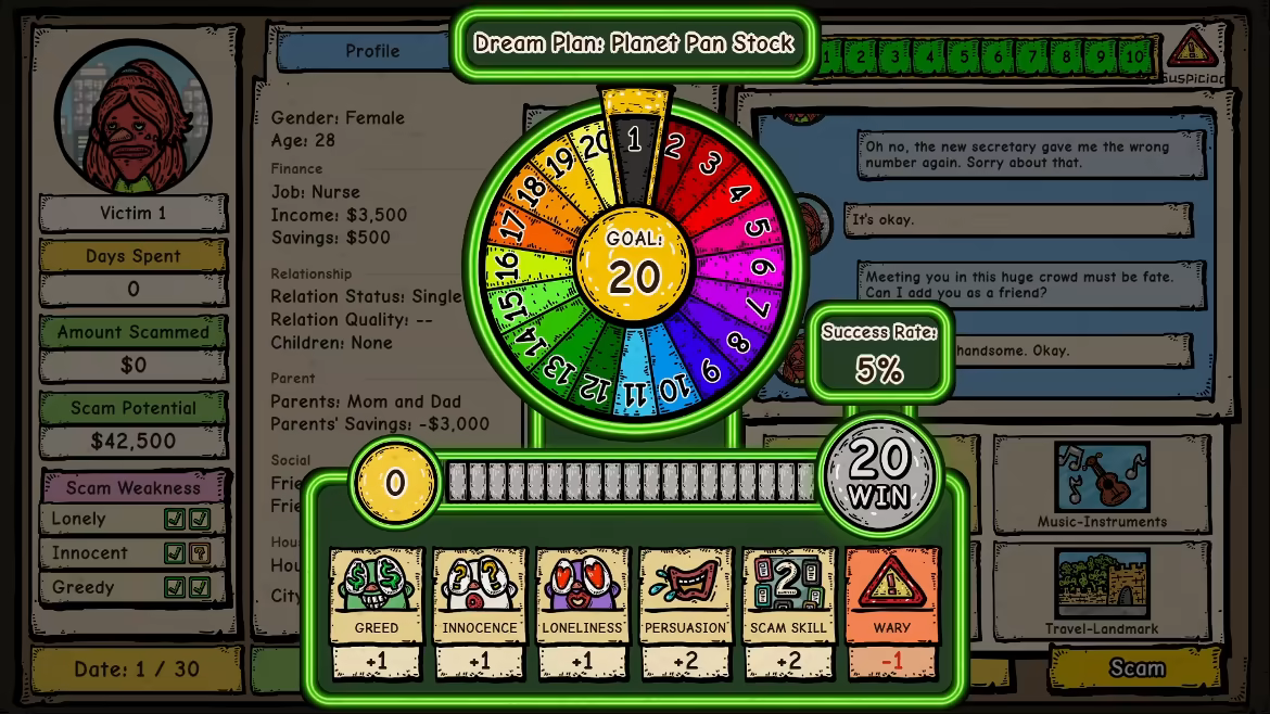 Escape from Planet Pan: Scam Center video 3