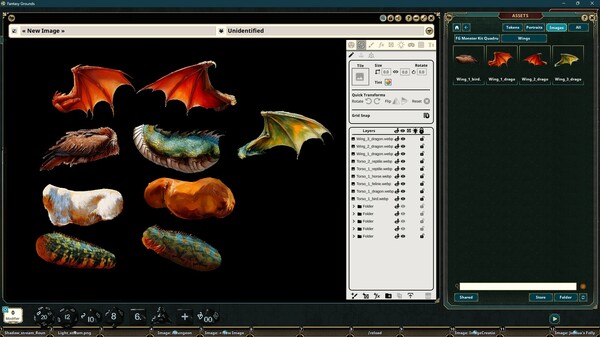 Fantasy Grounds - FG Monster Kit Beasts Art Pack